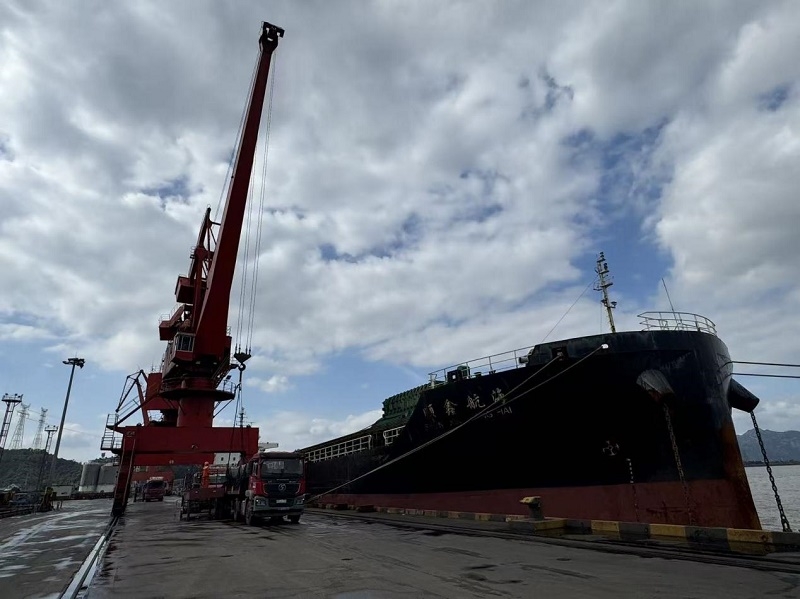 龙湾公司件杂货吞吐量已超去年总量